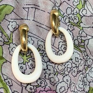 Vintage Trifari Clip On Earrings